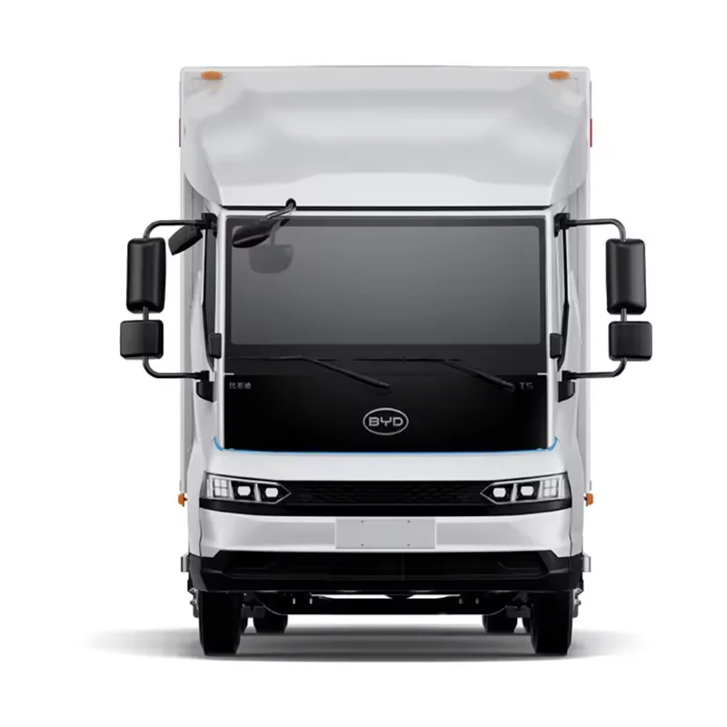 Hot Selling BYD T5DM Technology Edition 4.5T 4.03-meter single row plug-in range hybrid box Truck mini electric food truck