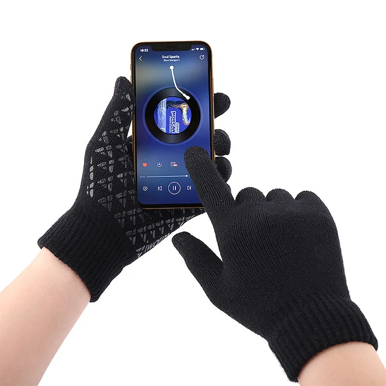 Unisex Game Gloves Winter Keep Warm Knitted Mobile Phone Sensitive Touch Screen Glove