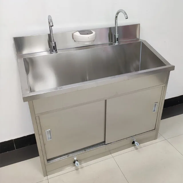 
Commercial Hospital Stainless Steel Hand Washing Surgical Sink 
