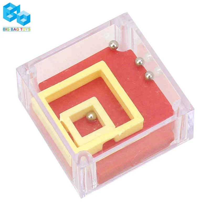 Kids Educational Toys small size 3d maze puzzle game cube toy