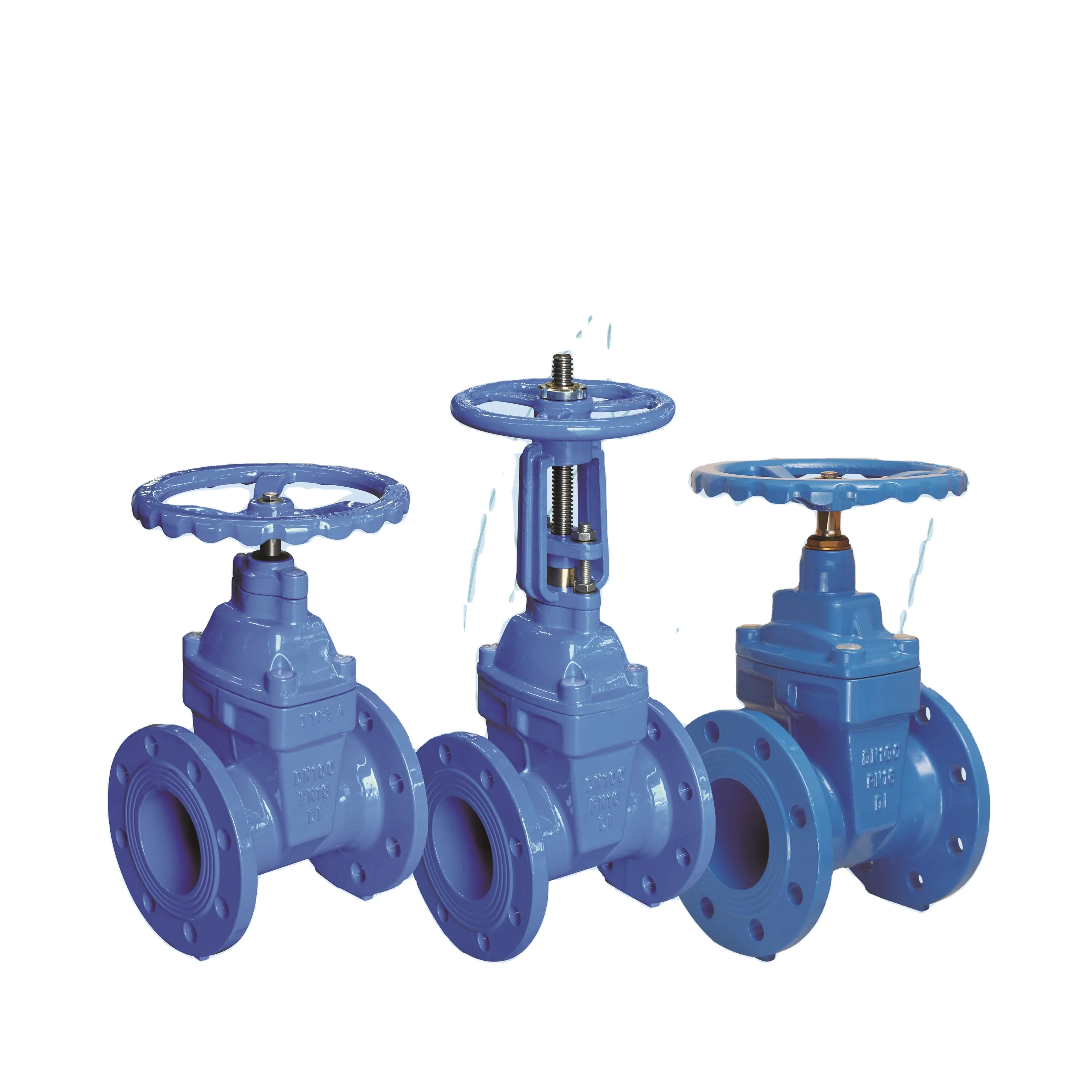 AWWA DUCTILE IRON CLASS 150 NON-RISING STEM RESILIENT SEATED GATE VALVE