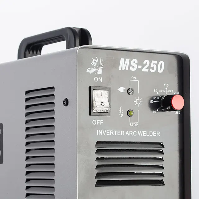 KENDE Single Phase DC IGBT Portable Stick ARC MMA 250 Inverter Welder Welding Machine MS 250