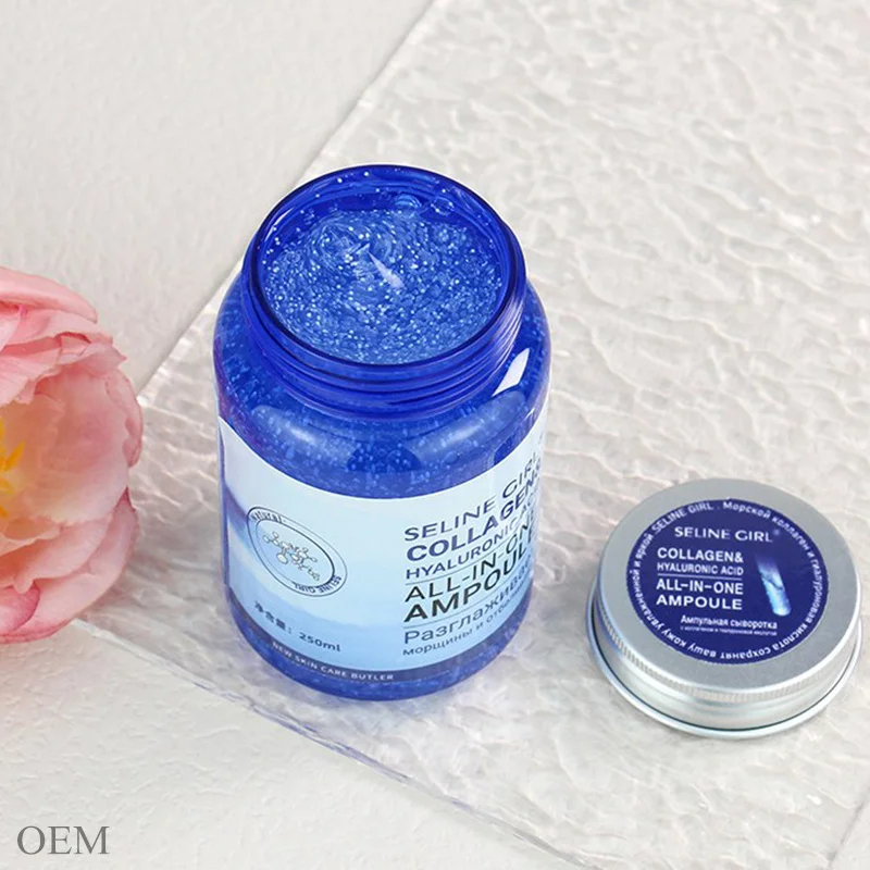 Best face serum vitamin c skin brightening organic collagen serum for face with hyaluronic acid