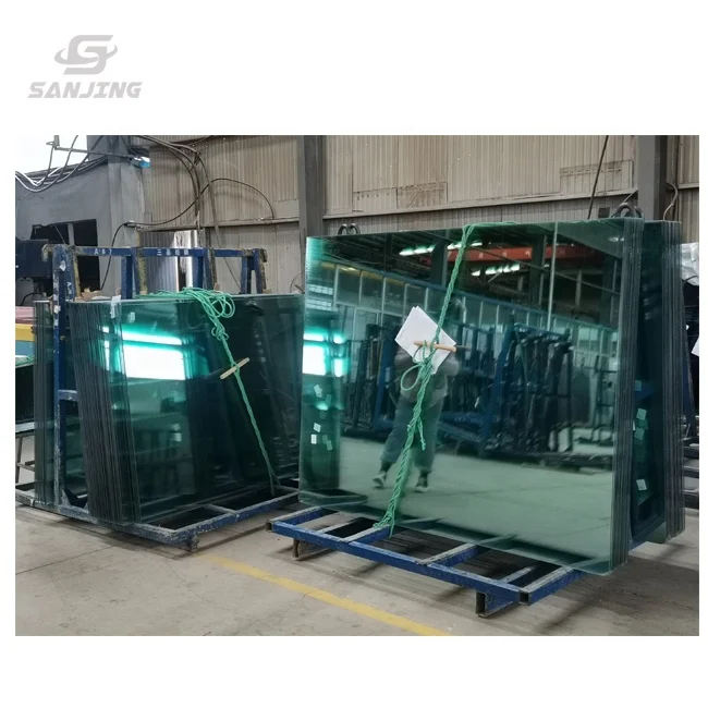 Sanjing puertas corredizas para patios con vidrio templado balcones de vidrio templado