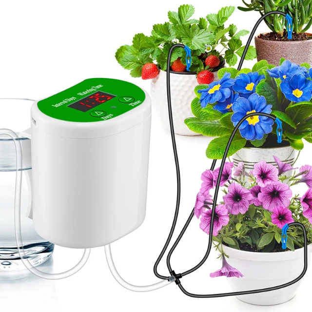 Indoor Potted Plants Watering Device USB Powered Automatic Drip Irrigation Kit 8 ABS Automatic Watering System