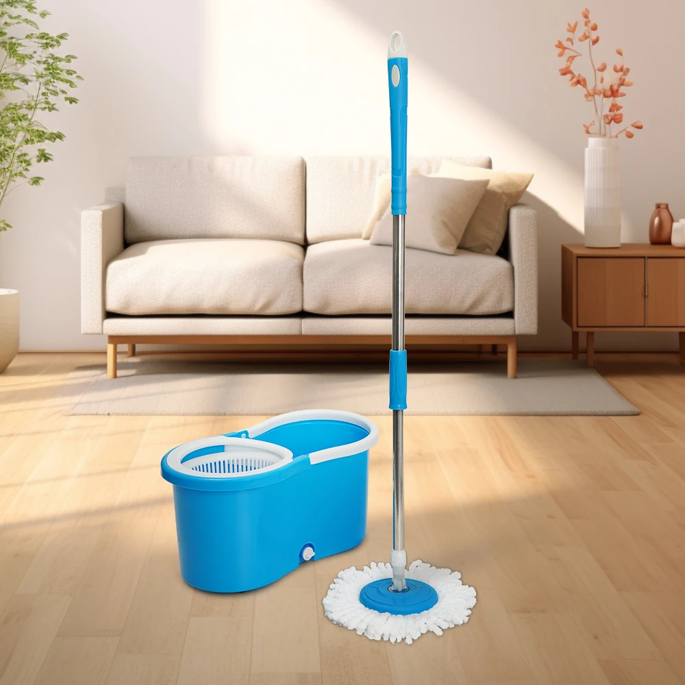 Wholesale 360 Spin Mop Bucket Separate Dirty Water Rotating Microfiber Mop with Bucket Set Wringer System for Floor Cleaning