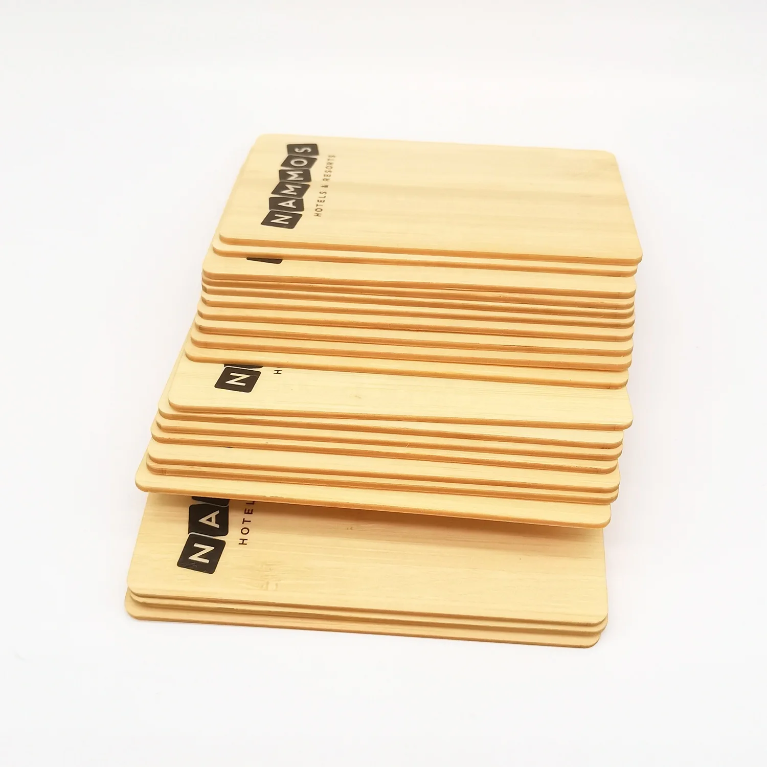 Customized LOGO printing WOOD RFID CARD