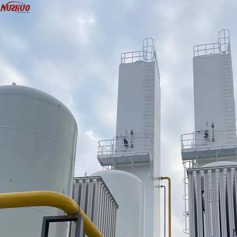 Удостоенные награды NUZHUO изготовленные под заказ установка для разделения воздуха ASUs ключ снижения уровня капзатрат газообразного/жидкого кислорода