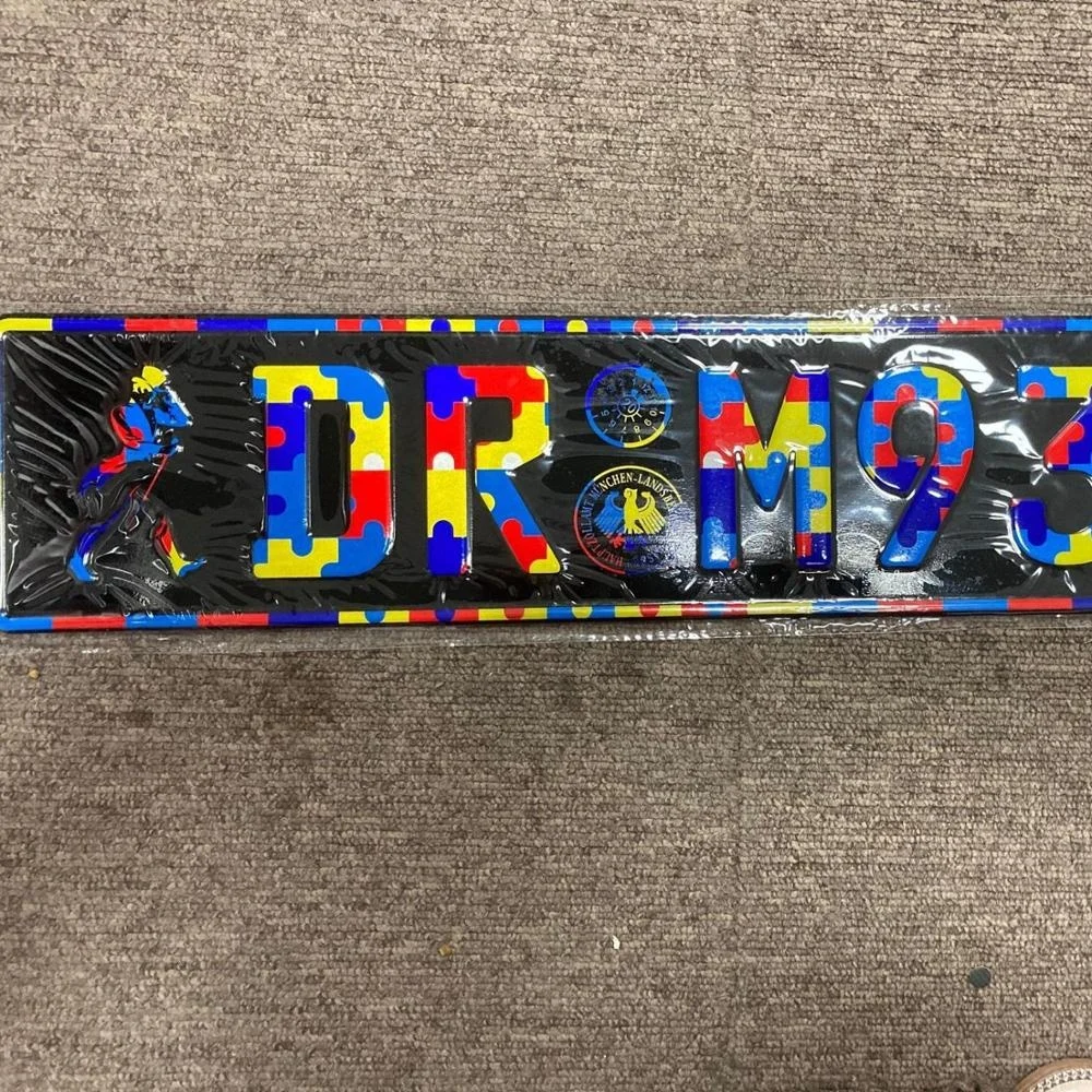 custom chrome metal_car_emblems and badges metal nautical license plates jdm accessories jaff emblems