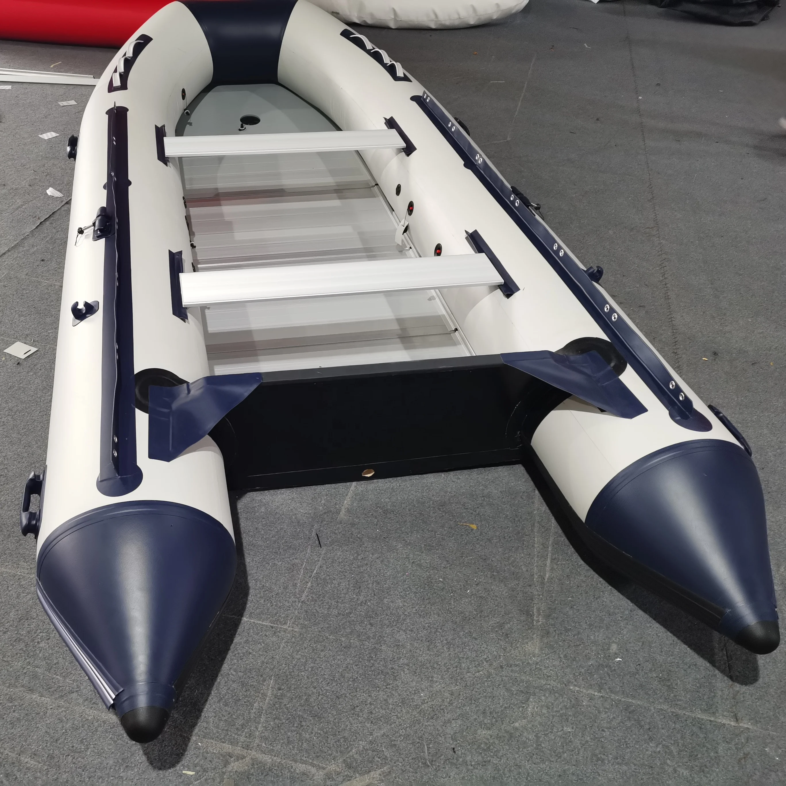 4 7 м резиновая лодка из ПВХ ткани спасательная с алюминиевым полом