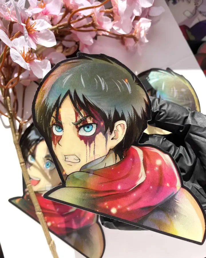 Custom 3D Lenticular Picture Flip Effect Anime Poster Photo Printing Cartoon Style 3D Sticker Changing Pictures