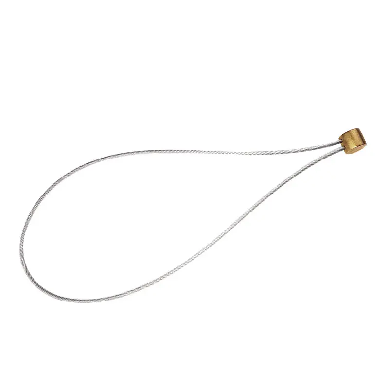 
Flexible Stainless Steel Wirerope+Pu Coiled Tool Lanyard 