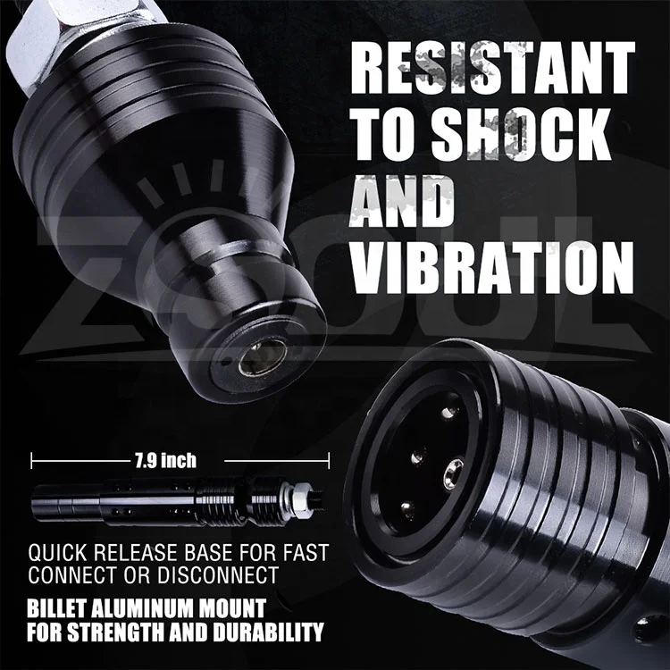 6FT Led Antenna Whip App Remote Control Lighting up atv Flag Chasing color Whip Lights for Trucks ATV UTV Off Road Snowmobile