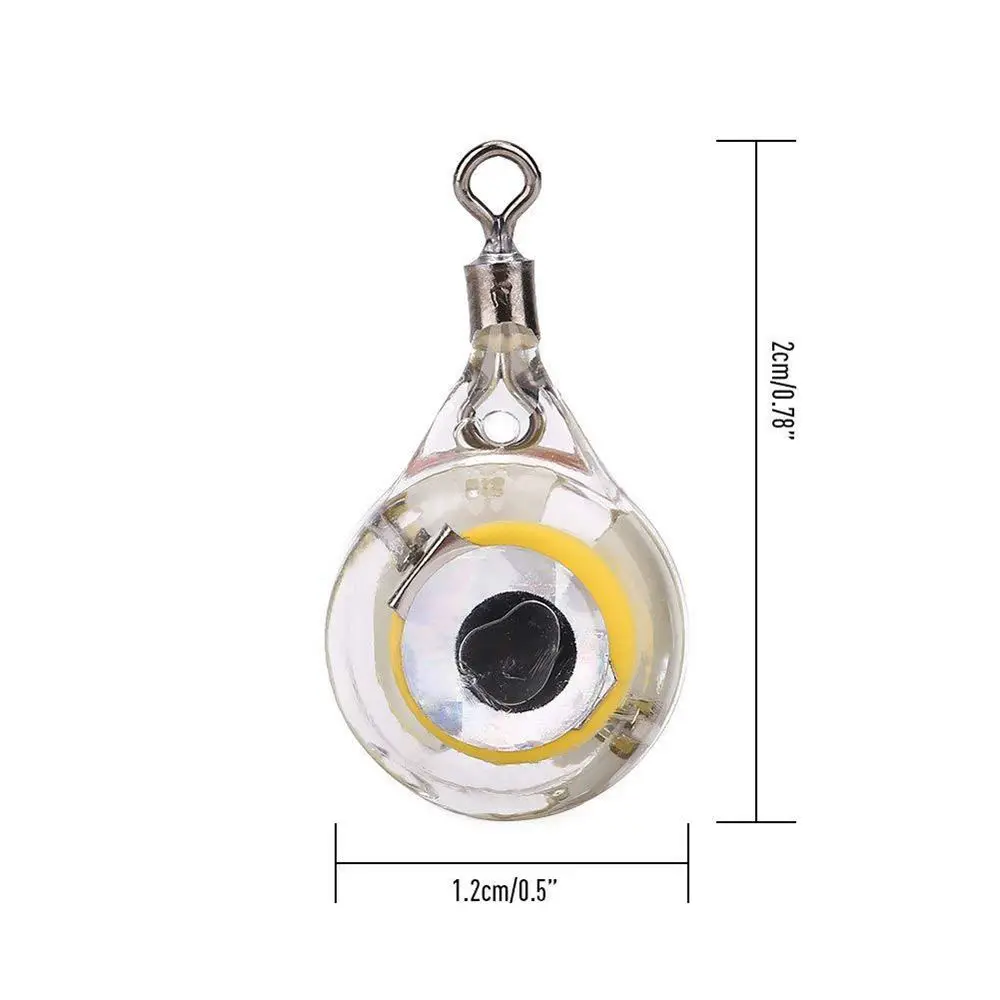 New LED Underwater High Quality LED Deep Drop Underwater Eye Fish attract Lure Light Flashing Lamp