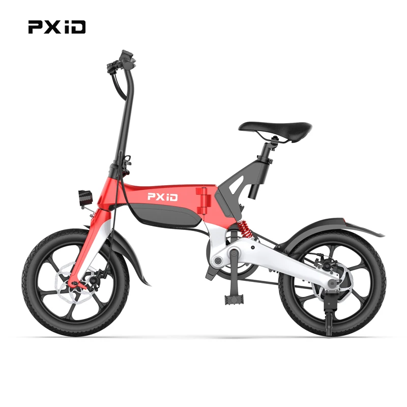 Retail Price PXID New Design Electric Bicycle  CE Certification 16 Inch Wide Wheel Electric Bikes For Adults