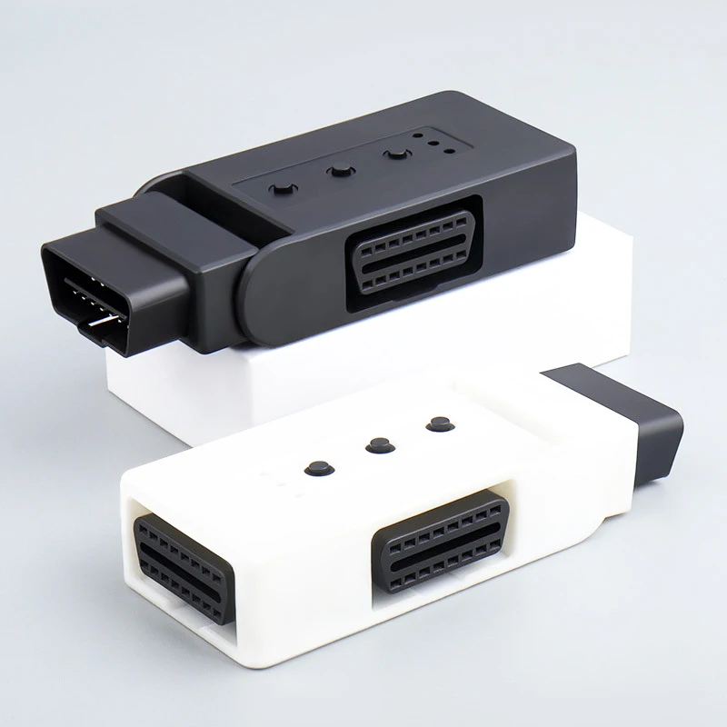 Universal Switch On/Off Control Multiport OBD2 Splitter 3IN1 OBDII Extender 1 Male to 3 Female Adapter Converter