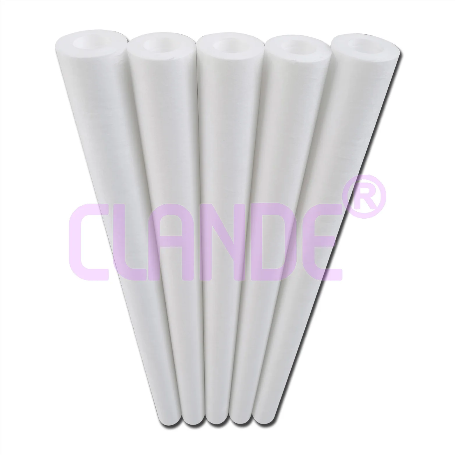 Ro Sediment Oem 1 To 5 Micron Spun Pp Filter Cartridge For Domestic Production Line