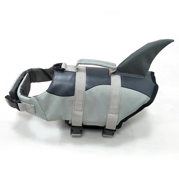 Wogozan Summer Dog Swimsuit Funny Shark Fin Pet Dog Swim Life Jacket Vest Lifevest Lifejacket