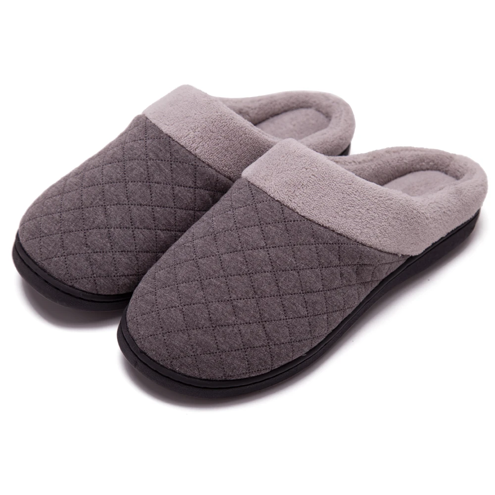 
Warm cozy non-slip Ladies House Slippers Memory Foam Slippers for men 