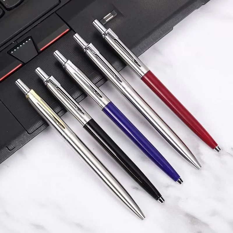 HAITU Promotional metal click ball pen parker jotter ball point pens