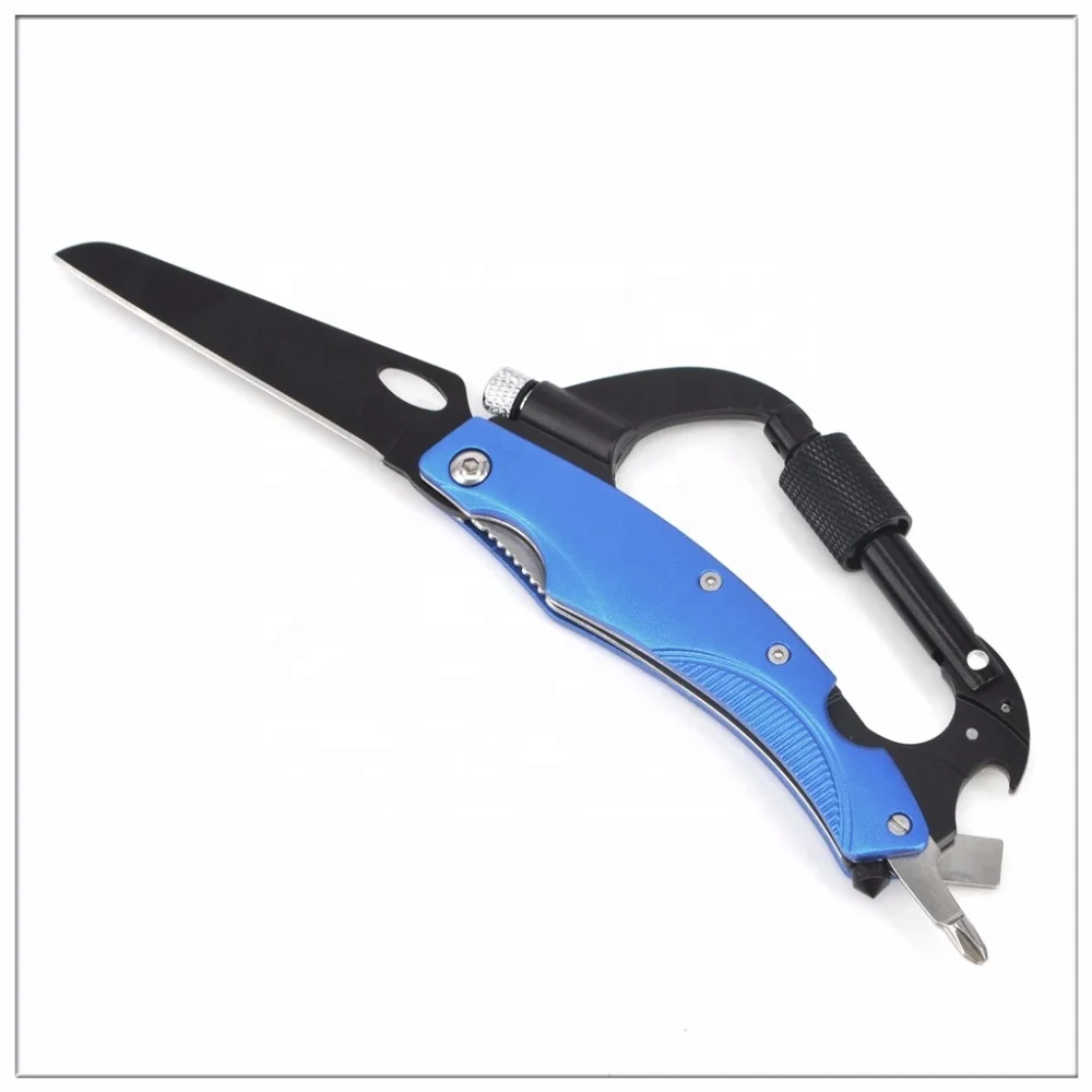 
Carabiner with small tools knife promotion gift carabiner climbing camping 