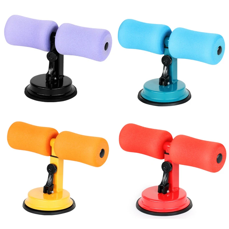 
Adjustable Sit-up aid device Self-Suction for Home exercise equipment Ankle Support Floor Suction Assistant Trainer 