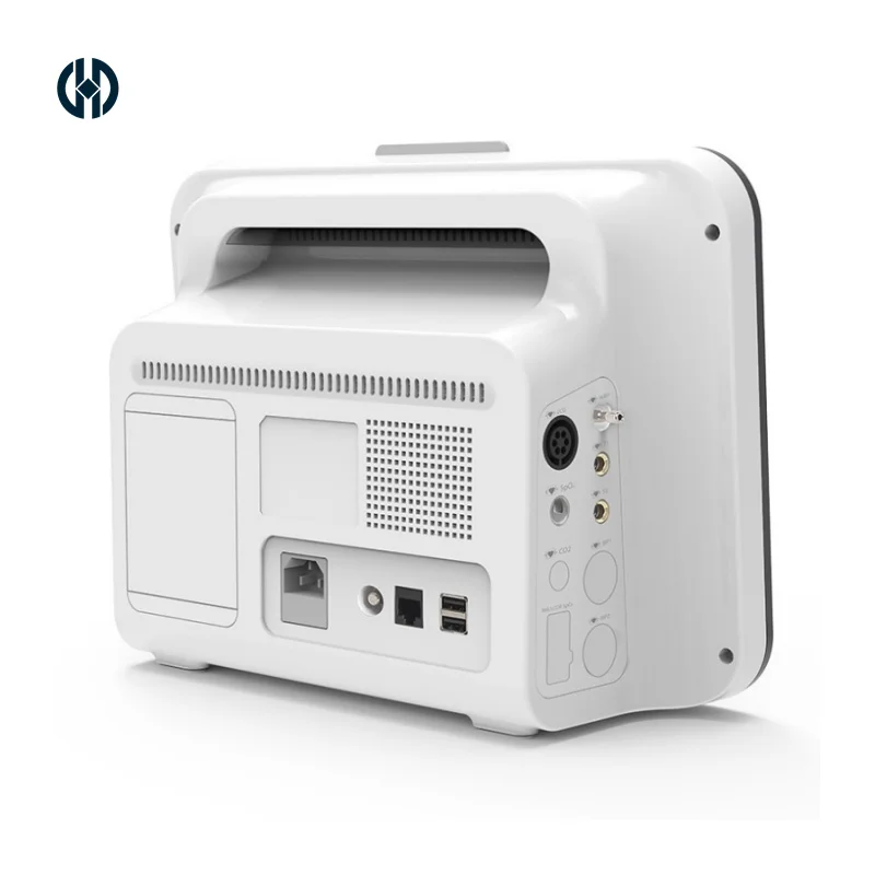 Manhua The Best Quality Assurance Multi-Parameter Touch Screen  Waveform Compatible ICU Monitoring System Monitor