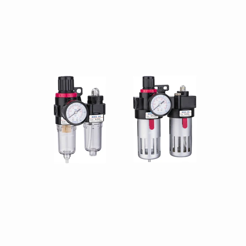 AFC BFC Series Two Point Air Filter Regulator Lubricator Air Source Treatment Unit Pneumatic FR.L Combination
