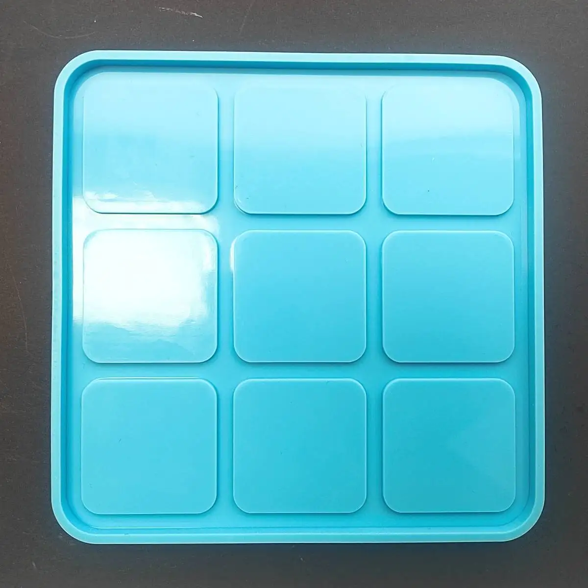 HY Tic Tac Toe Board Game Silicone Molds for DIY Funny Table Game Polymer Clay Jewelry Making Home Decoration