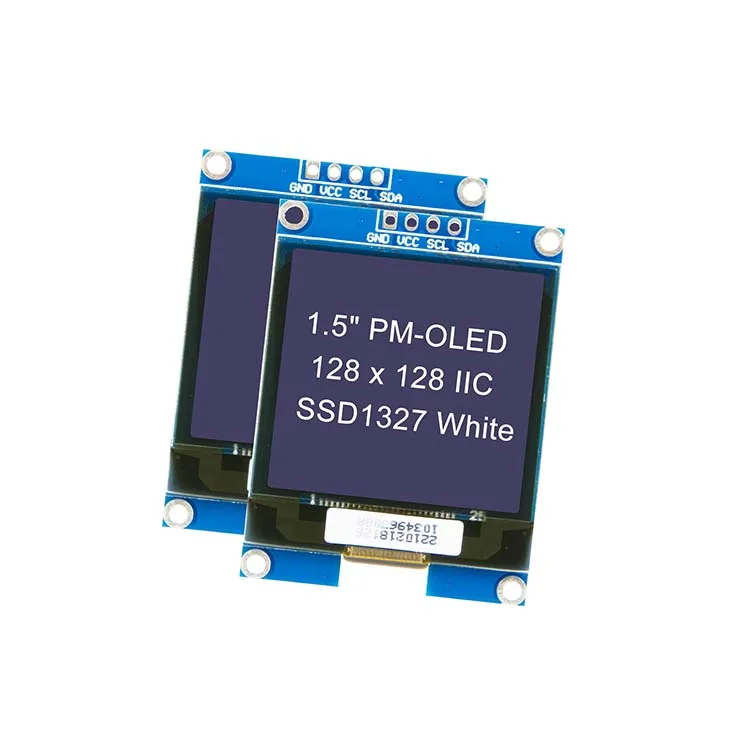 1.5 inch 128*128 Monochrome OLED Display SSD1327  I2C communication PMOLED