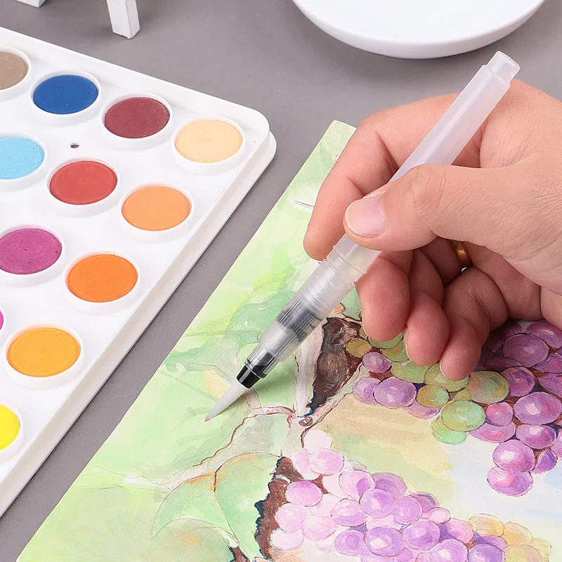 High Quality 100 colors Custom Watercolor Paints Sets With Brush best price