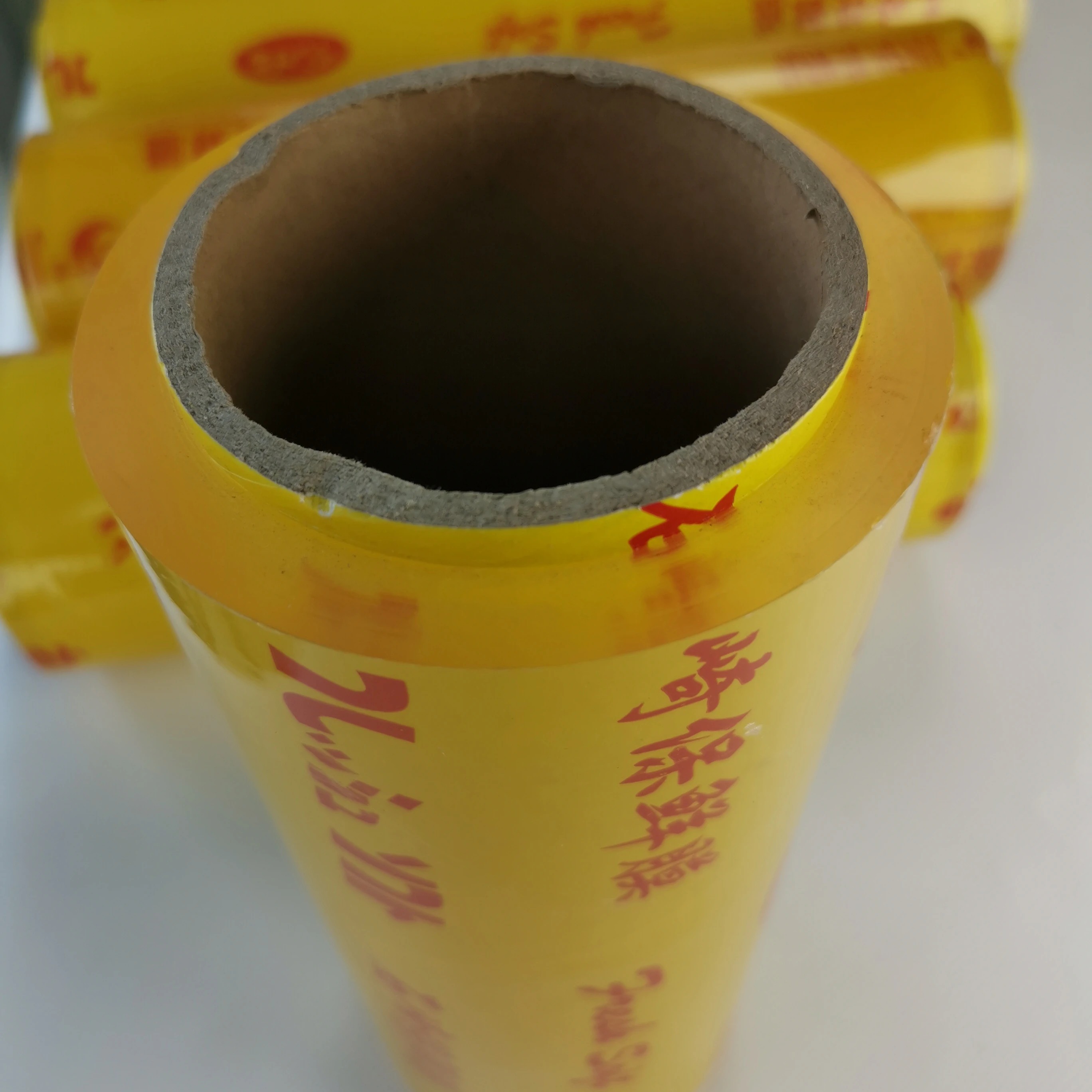 2023 Professional Factory Price Fresh Food Storage  Stretch Wrap  Food Packing PVC  Cling Film Food Grade Jumbo Roll