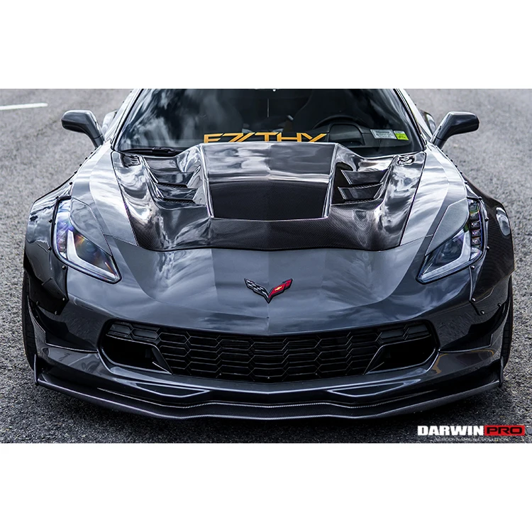  Капот из углеродного волокна DarwinPRO BKSS для Chevrolet Corvette C7