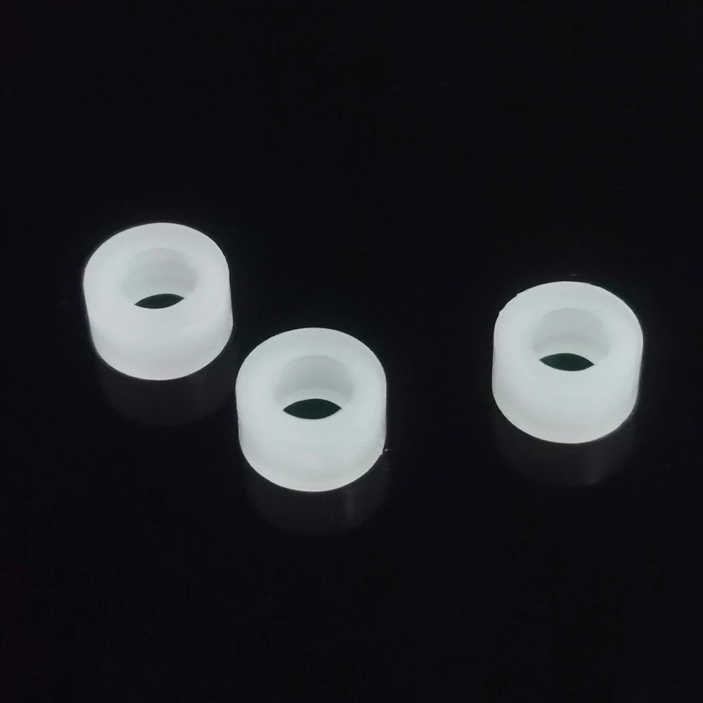 Good quality round isolation  double pass column Nylon spacer tube sleeve 6.3*3.2*3