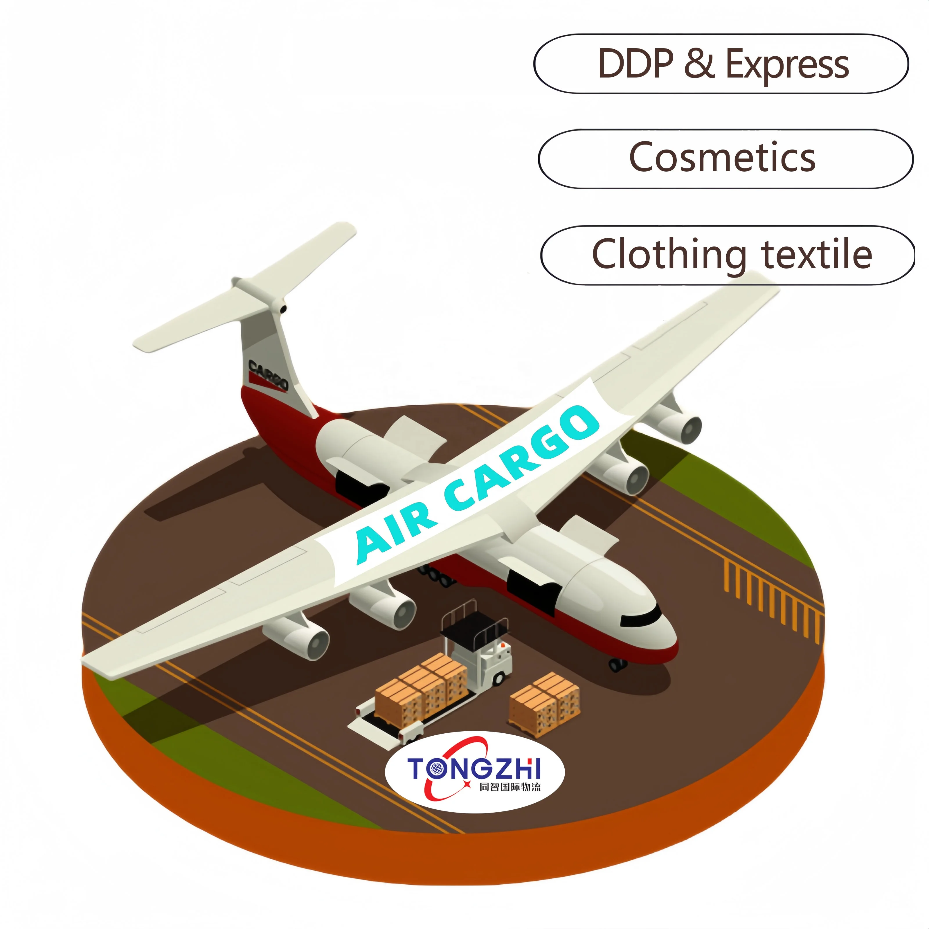 Clothing textile Best Shipping Agent To UAE DDP Shipping To Dubai Air+Express Shipping From China To UAE Door To Door Service