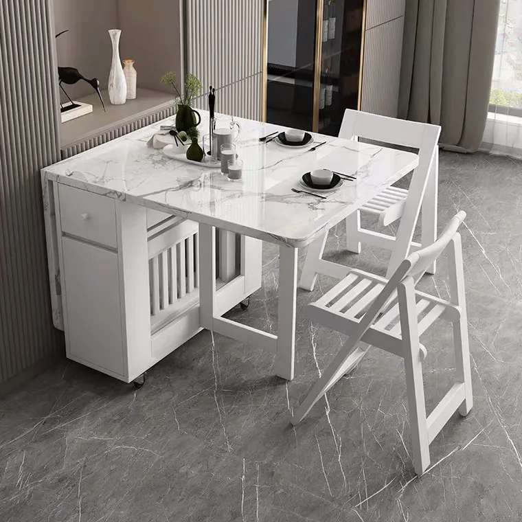 Stable Dining Room Furniture Dining Set Table With Wooden Leg Glass Dining Tables(UL-21LV1019)