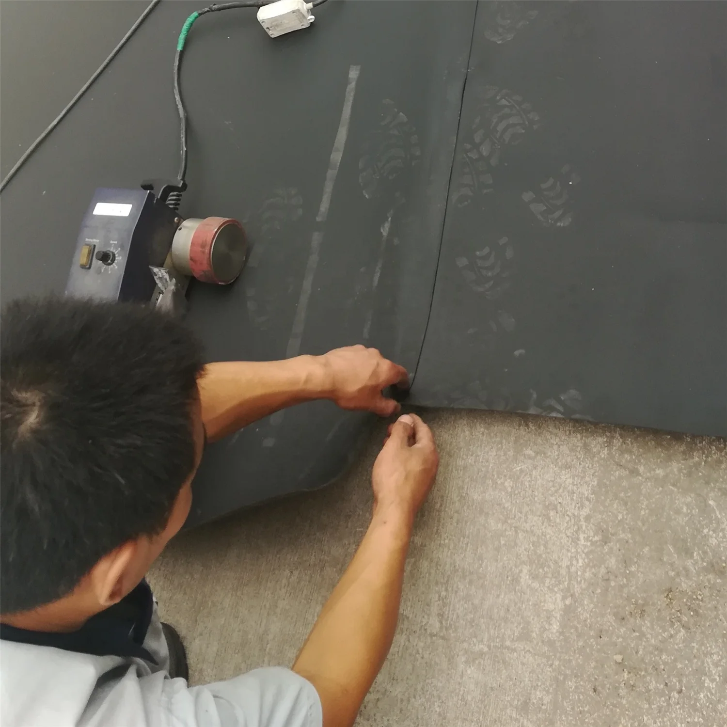 Self adhesive epdm TPO roofing membrane waterproof membrane for flat roof waterproofing