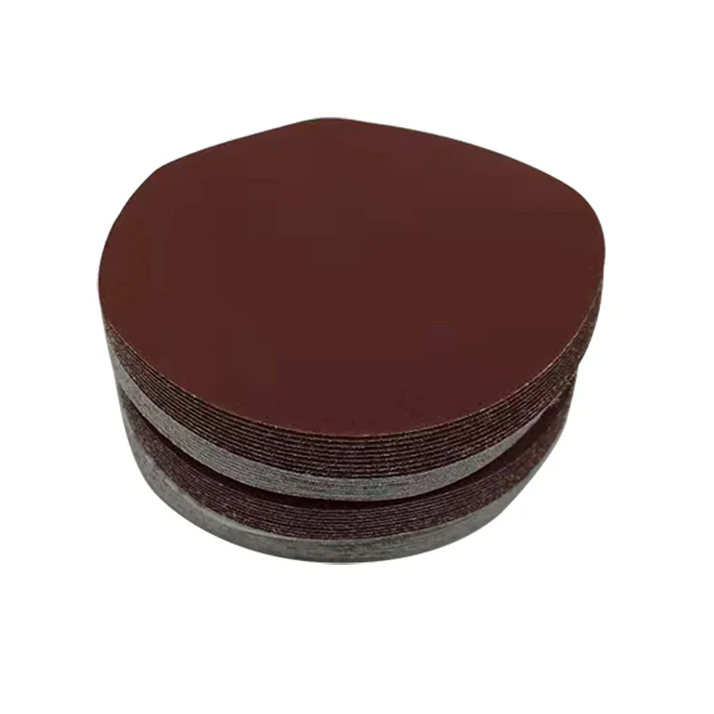 China Manufacturer custom silicon carbide sanding discs with hook and loop backing grit 60--2000