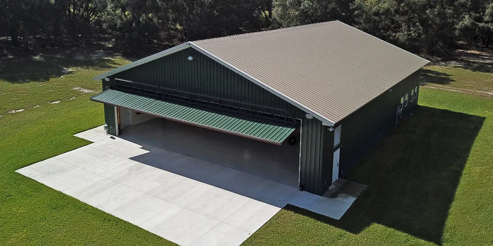 Customized Modular Prefab Steel Warehouse Metal Frame Building Prefabricated Steel Structure Warehouse