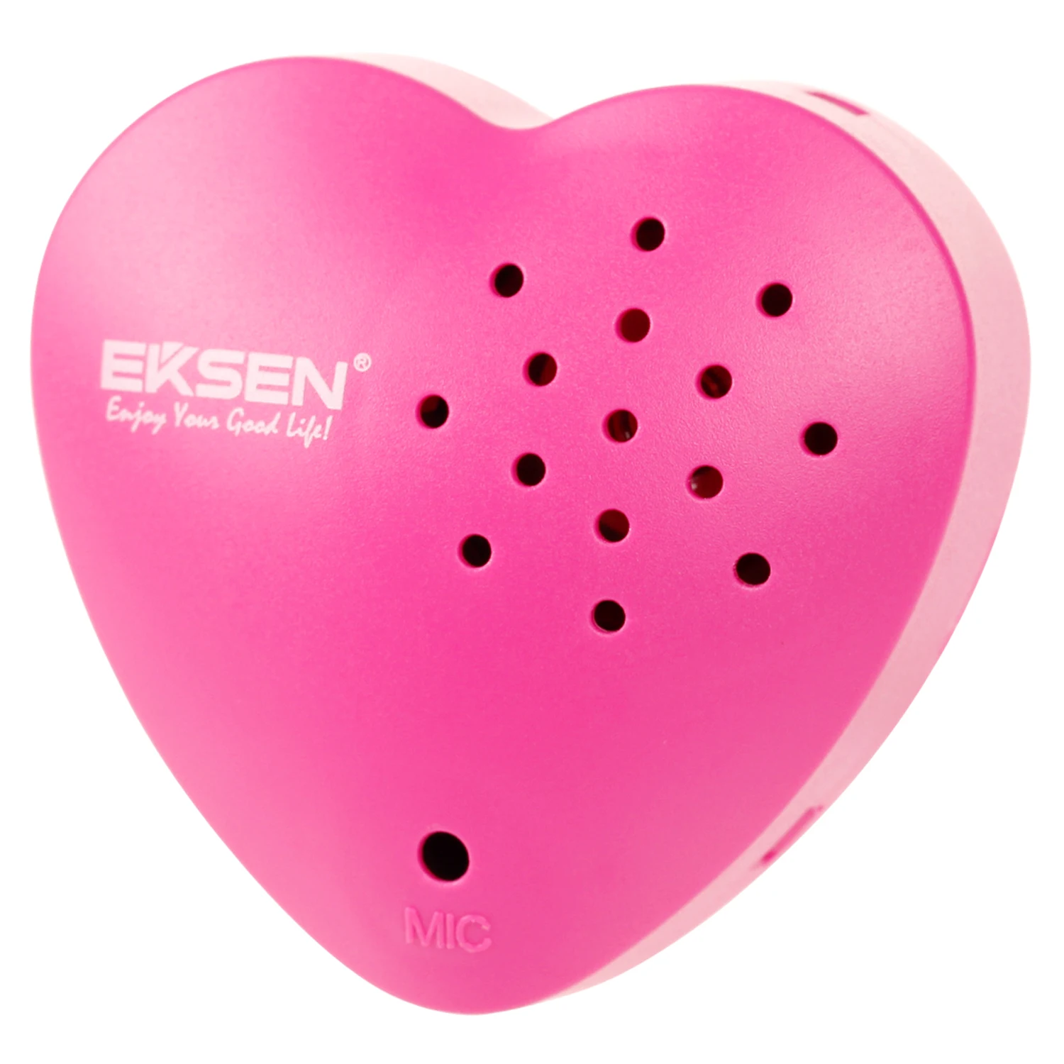 Mini Heart-Shaped Voice Recorder, Creative Programmable Sound Buttons 30 Seconds Recording for Plush Toy Stuffed Animals Dolls.