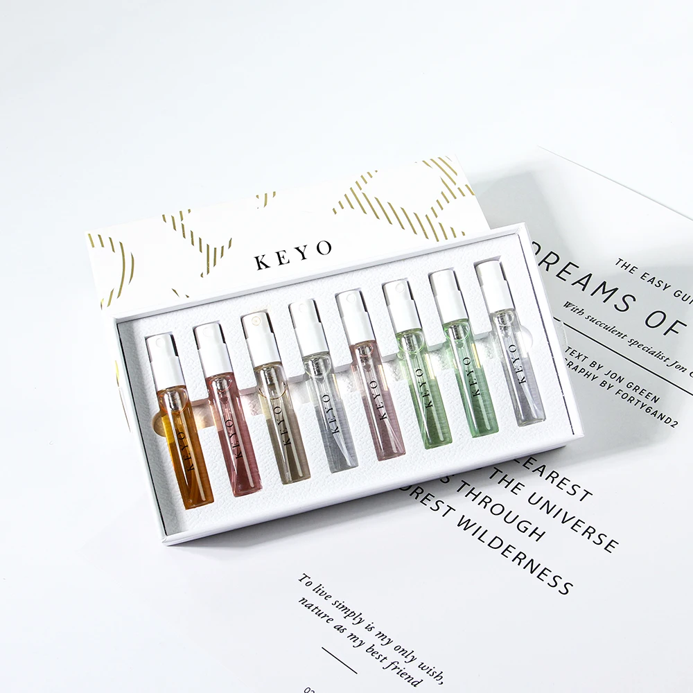 Fancy Luxury Wholesale Round 2ml 3ml 5ml 10ml Mini Empty Clear Spray Bottle Glass Perfume Sample Atomizer Tester Oil Packaging