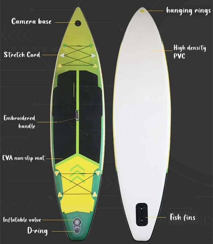 Outdoor  water sport Inflatable Surfboard