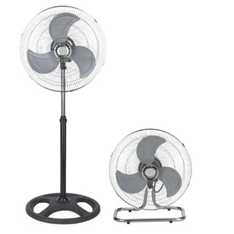 AC Fan Powerful Metal Material 3 In 1 Industrial Fan Round Flow 18 Inch Fan