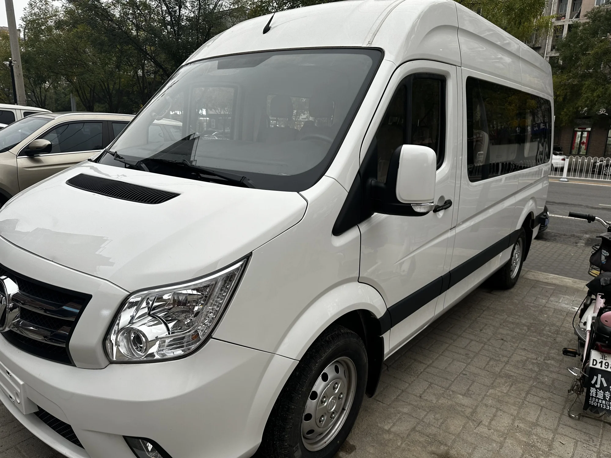 Foton Toano Diesel EV 18 Seats City Bus Mini Van Bus for sale
