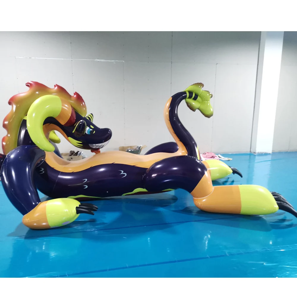 Beile Customized 3.6M long  inflatable laying dragon for sale