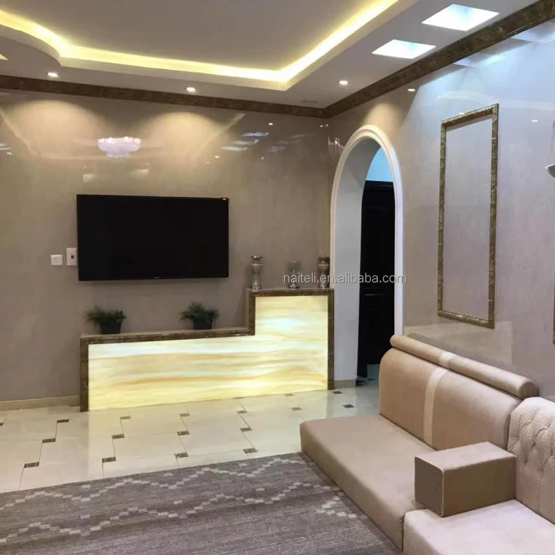 Natural Mesh Laminated Cosmetic Acrylic Counter Display