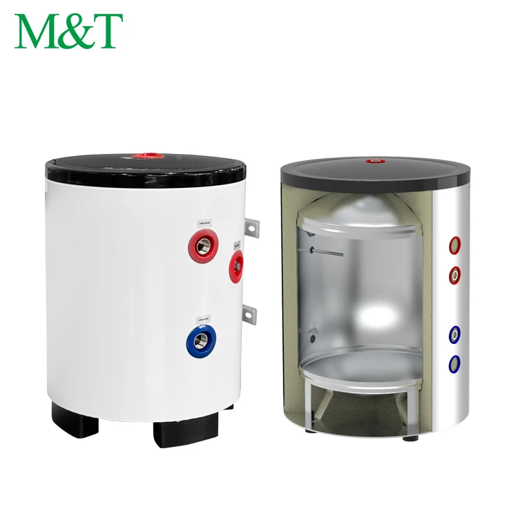 Stainless steel 304/316/duplex heat pump water heaters monoblok buffer tank bufferspeicher heating buffervat 50 liter