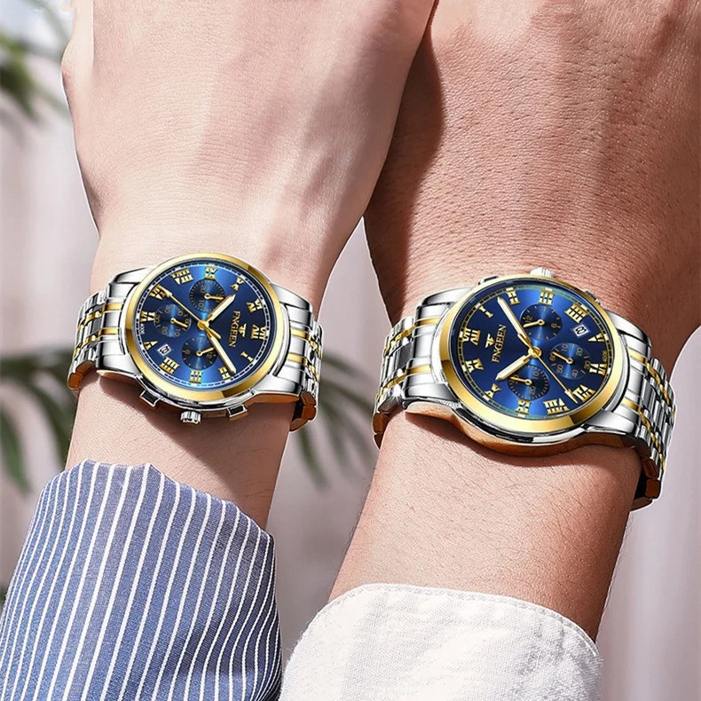 2022 hot fngeen 4006 stainless steel band watch luxury wristwatches ladies quartz watches women wrist watches