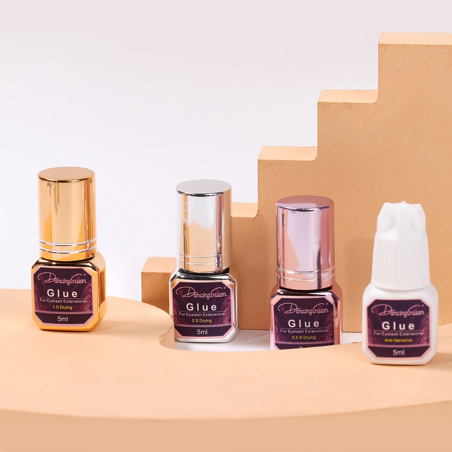 private label Fast dry strong individual lash extension adhesive lash glue eyelash extensions glue