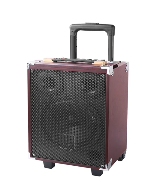 Manufacturer subwoofer big powered 12 inch  HIFI Portable Wireless BT bass outdoor DJ bass party karaoke trolley Speaker
